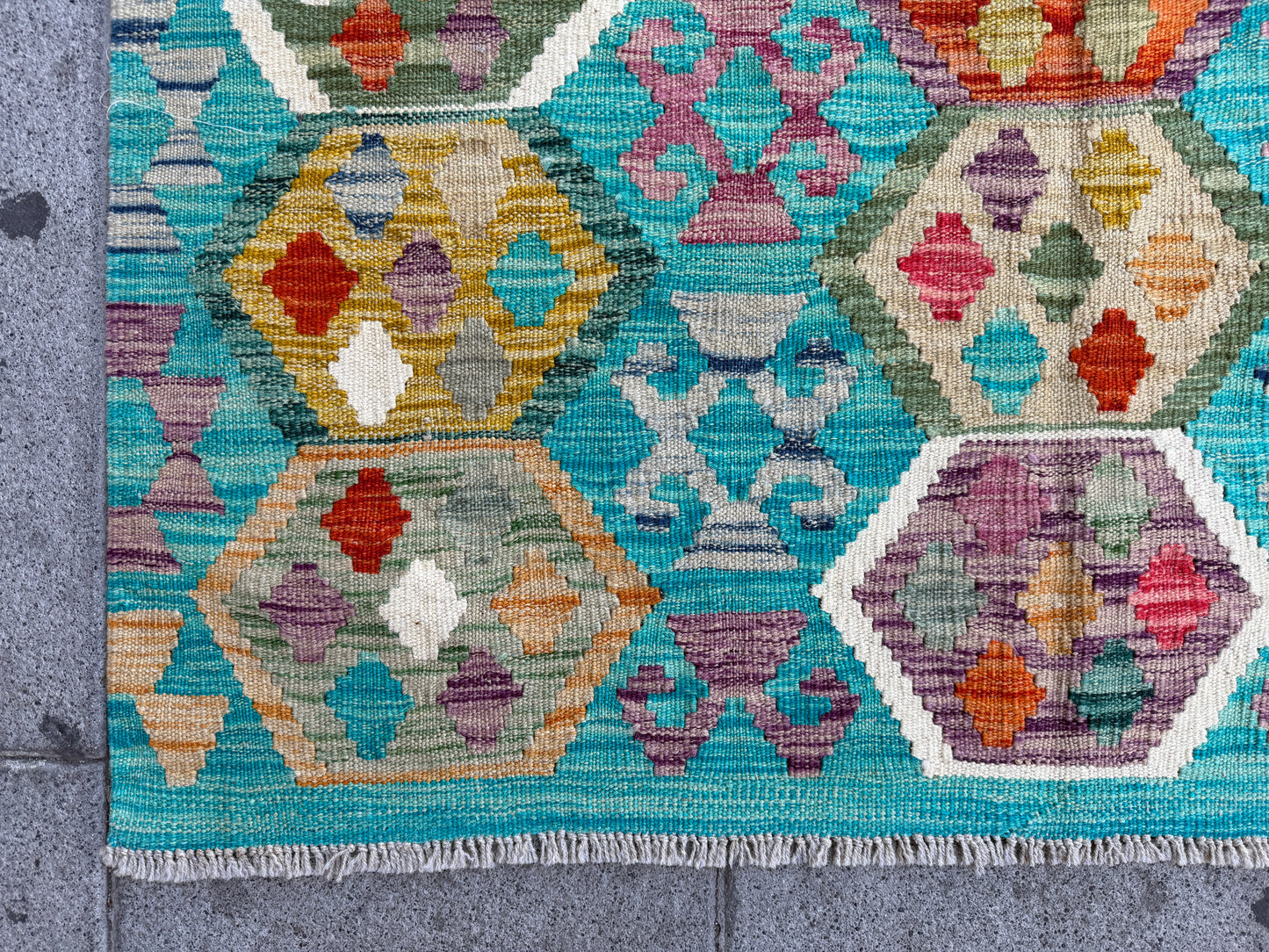 Classic Afghan Maimana Kilim 177x123cm