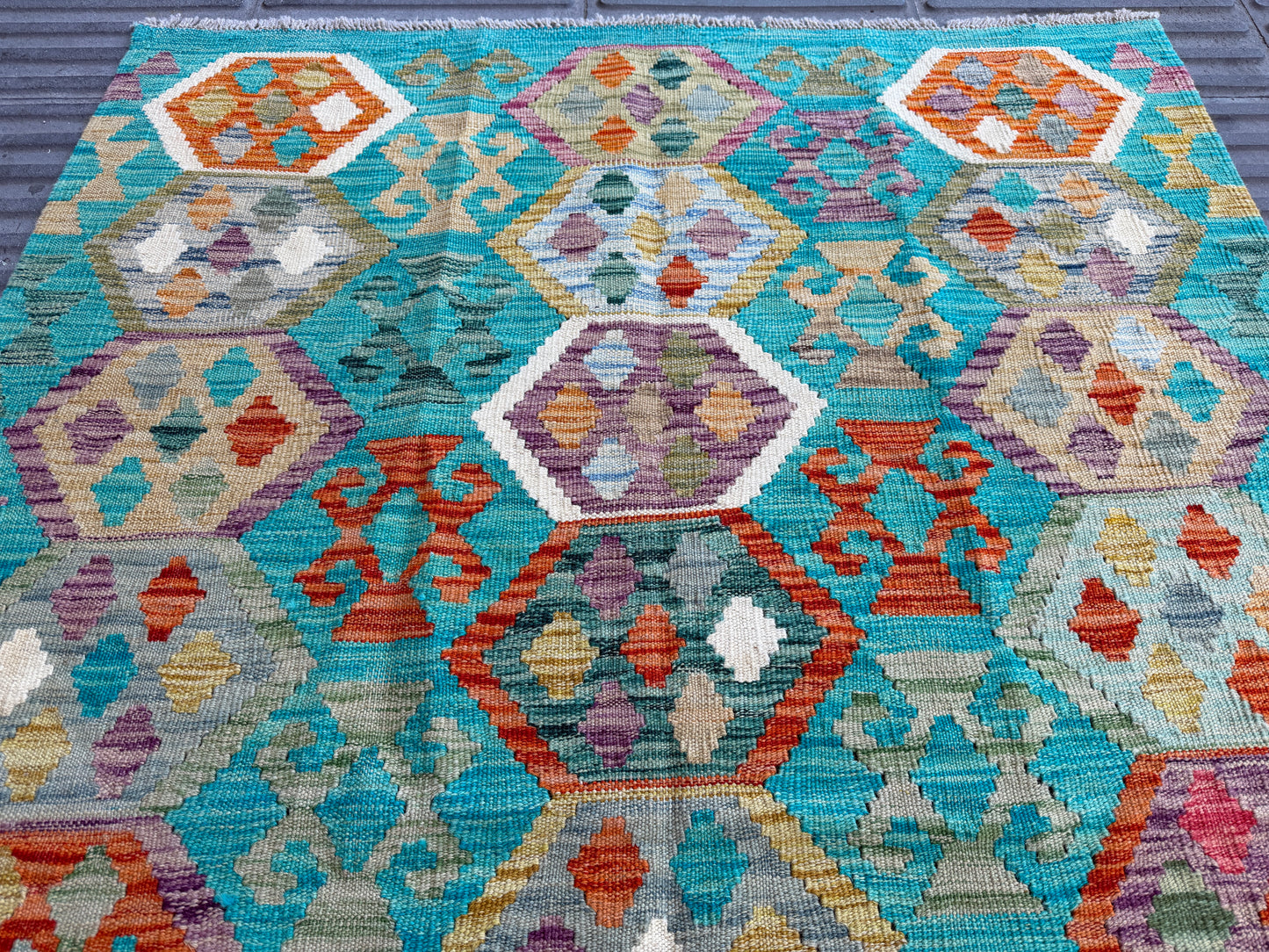Classic Afghan Maimana Kilim 177x123cm