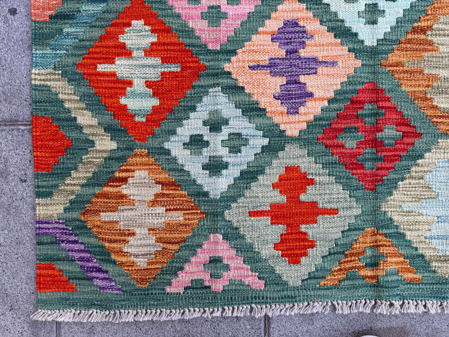 Classic Afghan Maimana Kilim 173x125cm