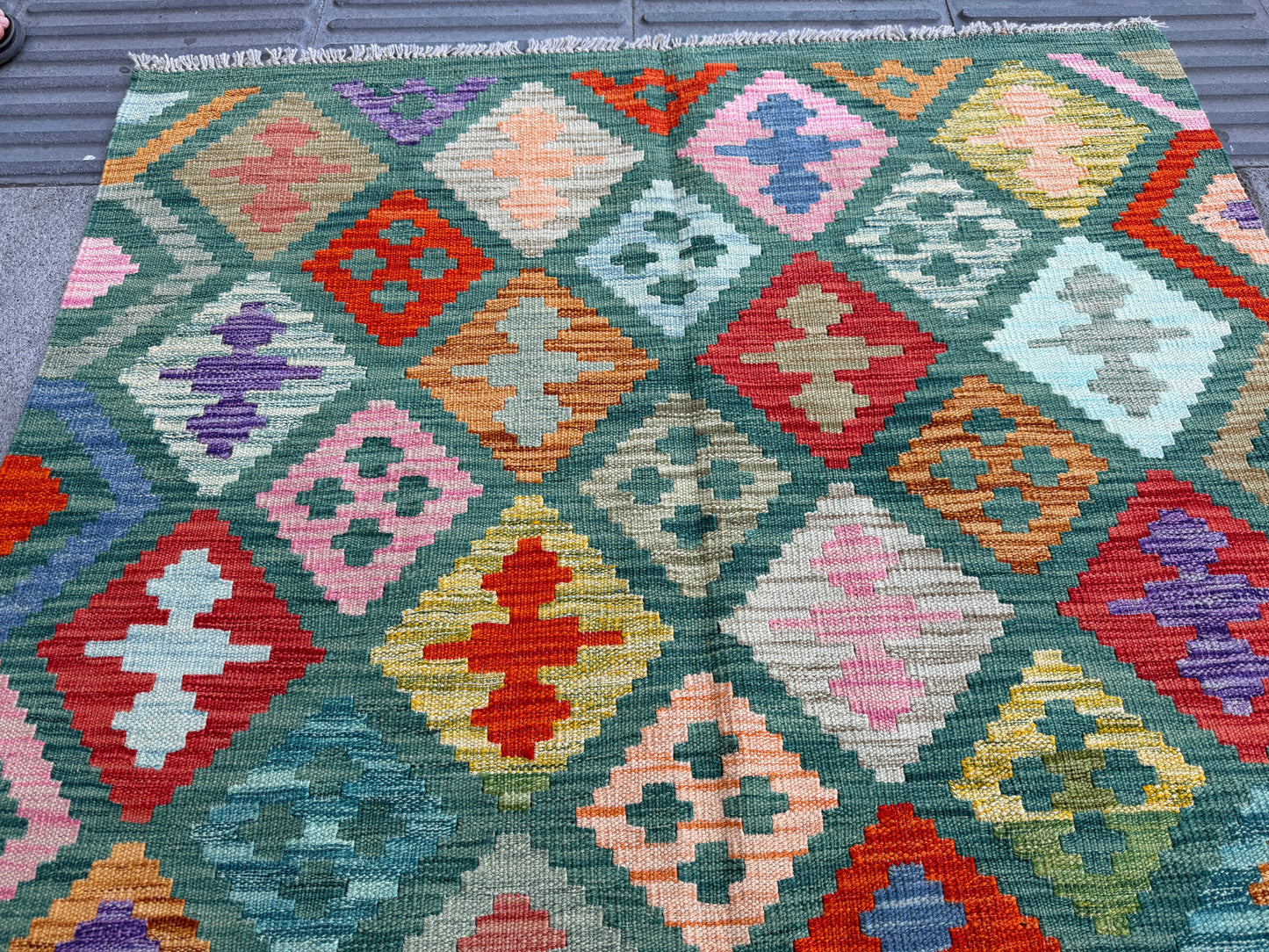 Classic Afghan Maimana Kilim 173x125cm
