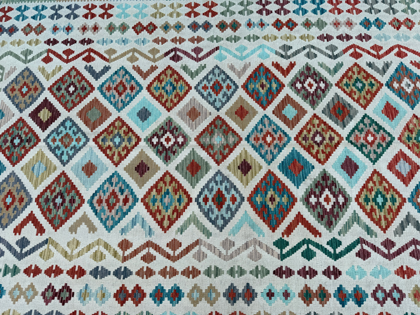 Classic Afghan Maimana Kilim 310x202cm