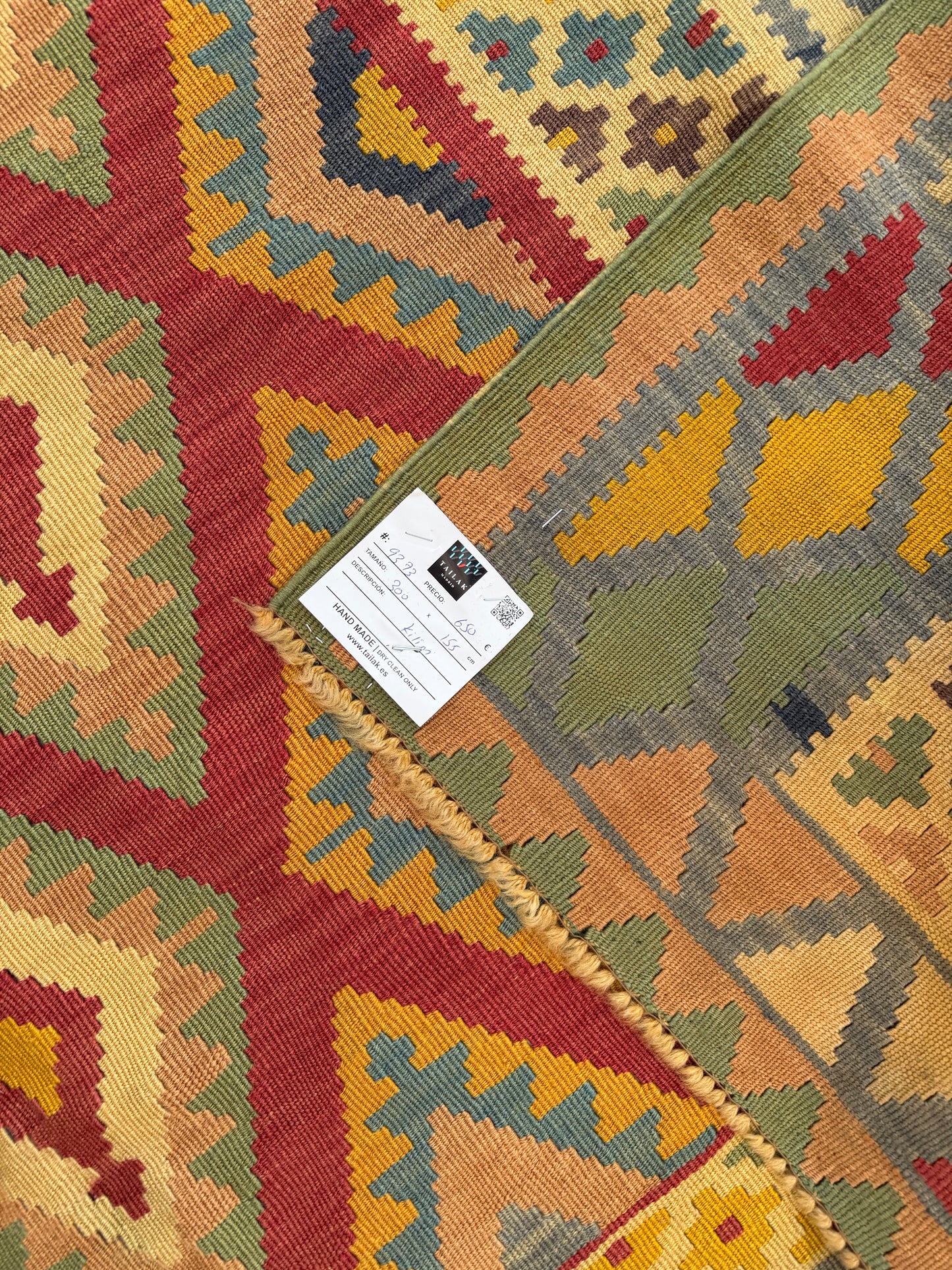 Vintage Kilim 300x155cm