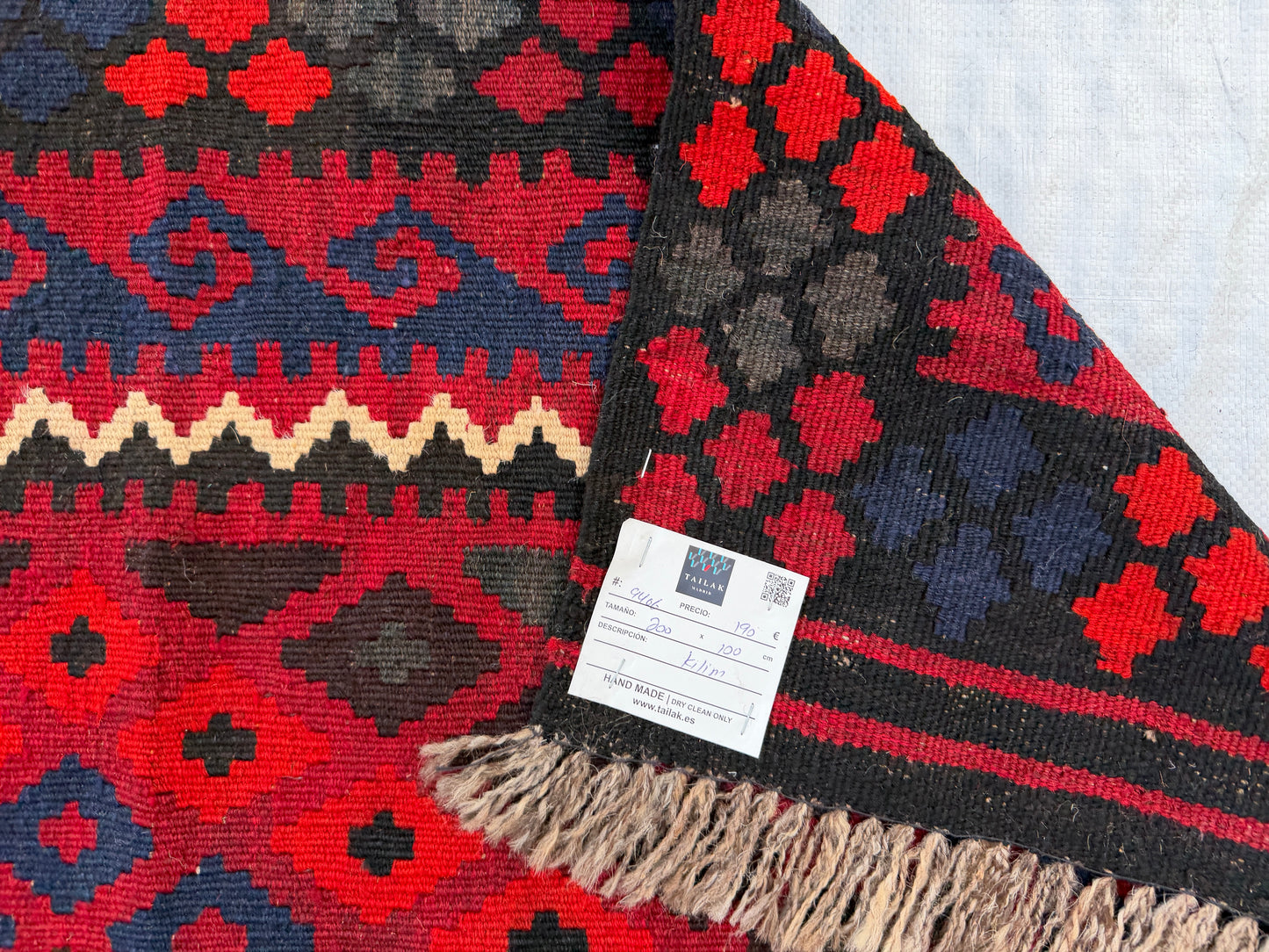 Vintage kilim 200x100cm