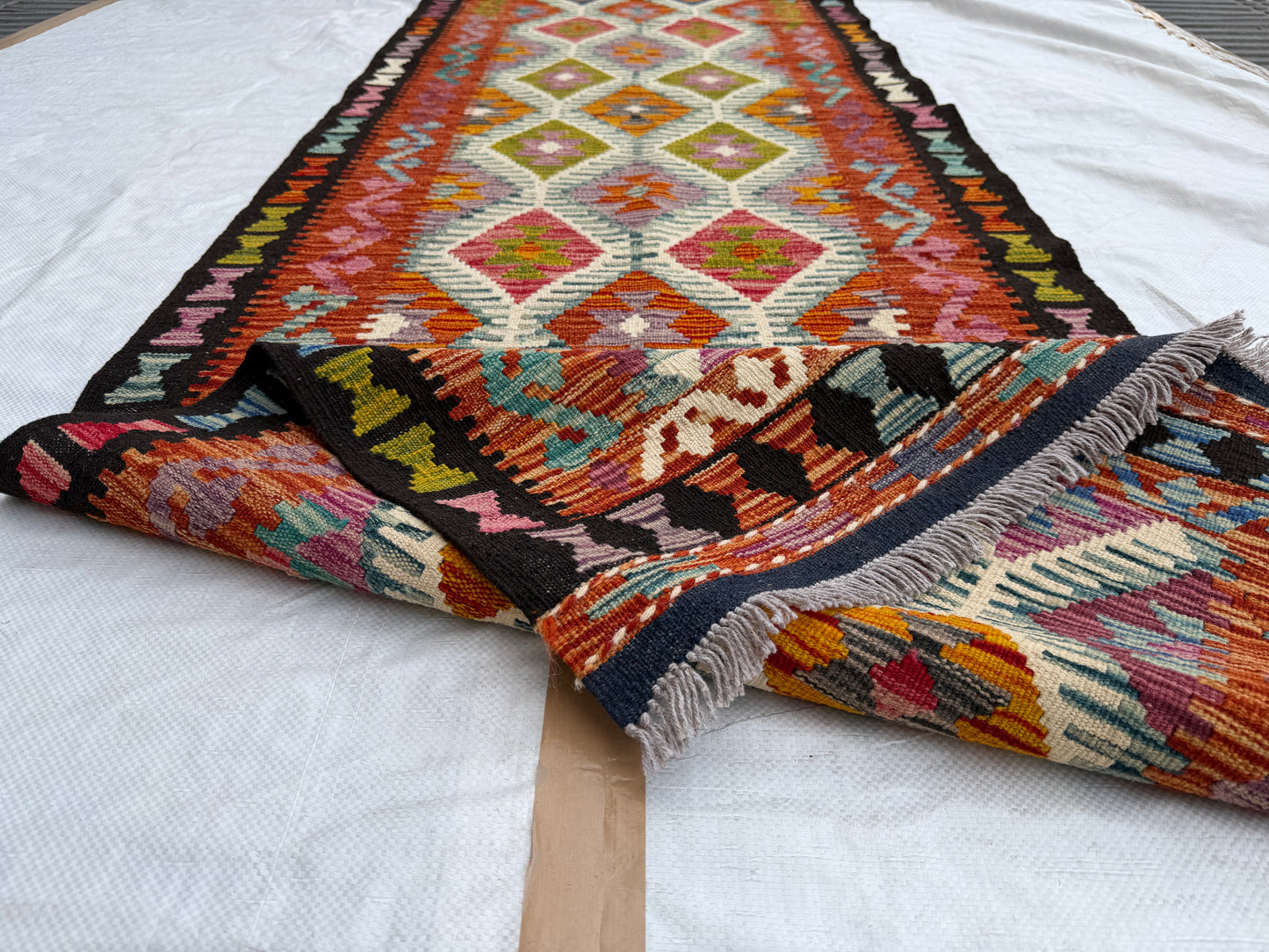 Maimana kilim Runner (285x83cm)