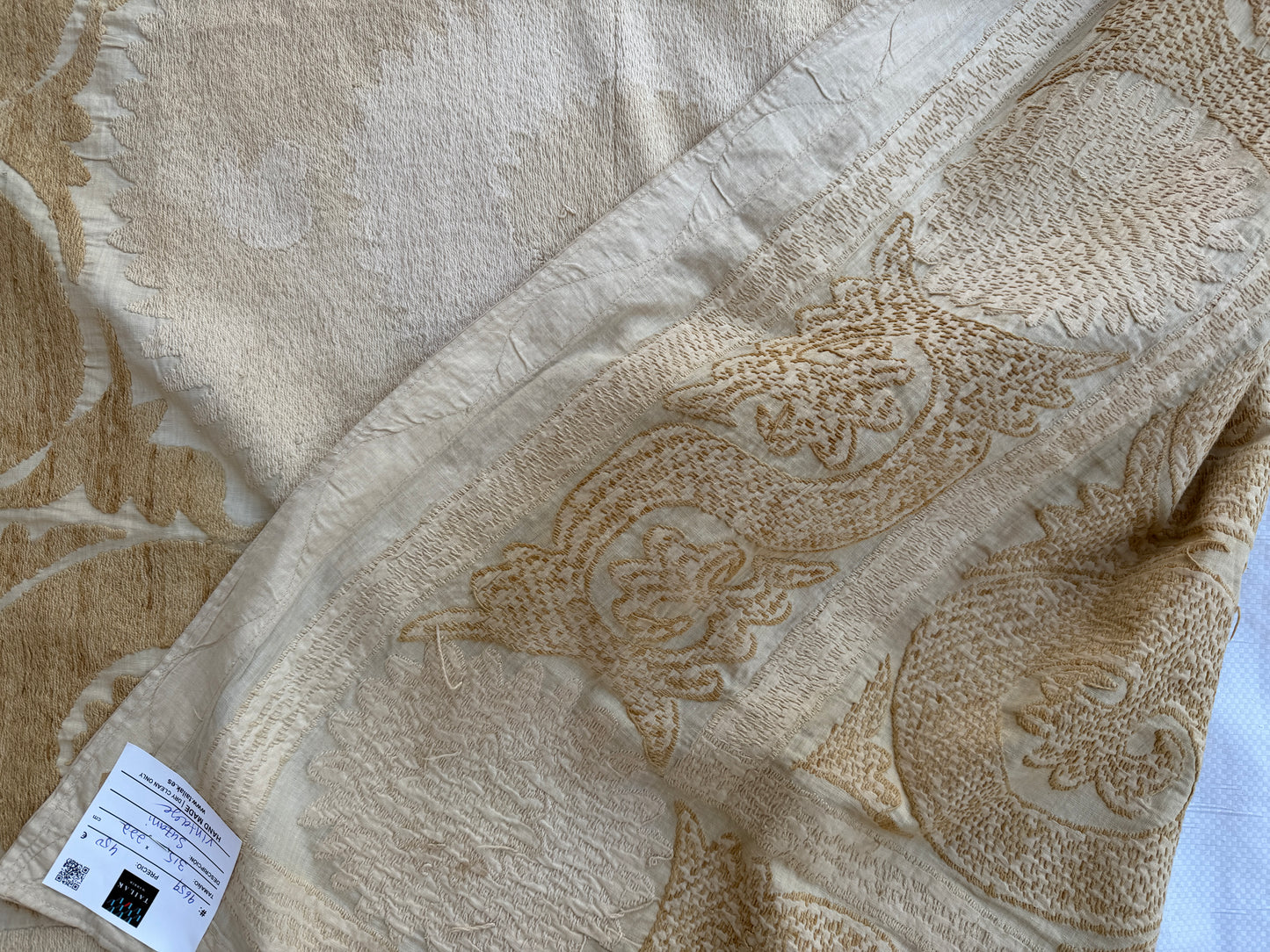 Suzani Hand Embroidered Silk