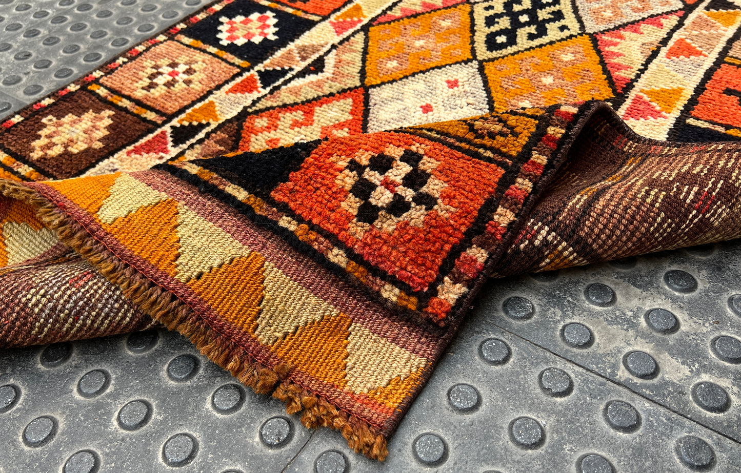 Karabagh Vintage rug Runner (362x91cm)