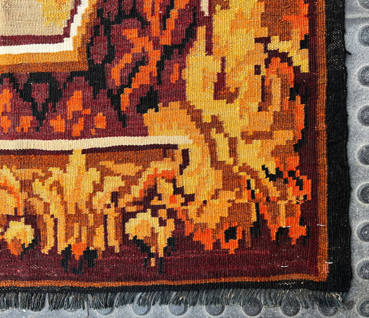 Moldovian Floral Vintage Kilim (313x190cm)