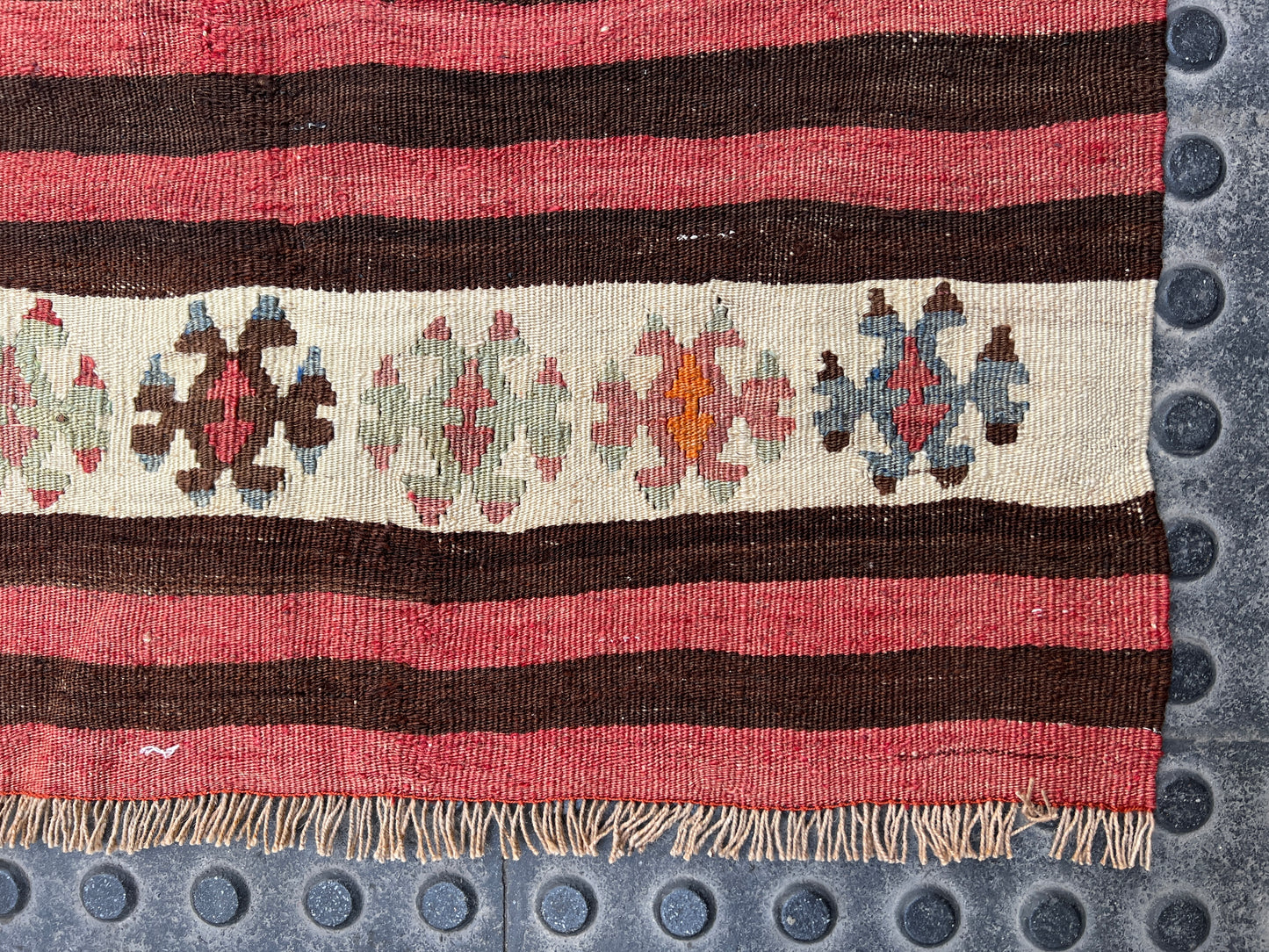 Karabagh Vintage kilim Runner (288x74cm).