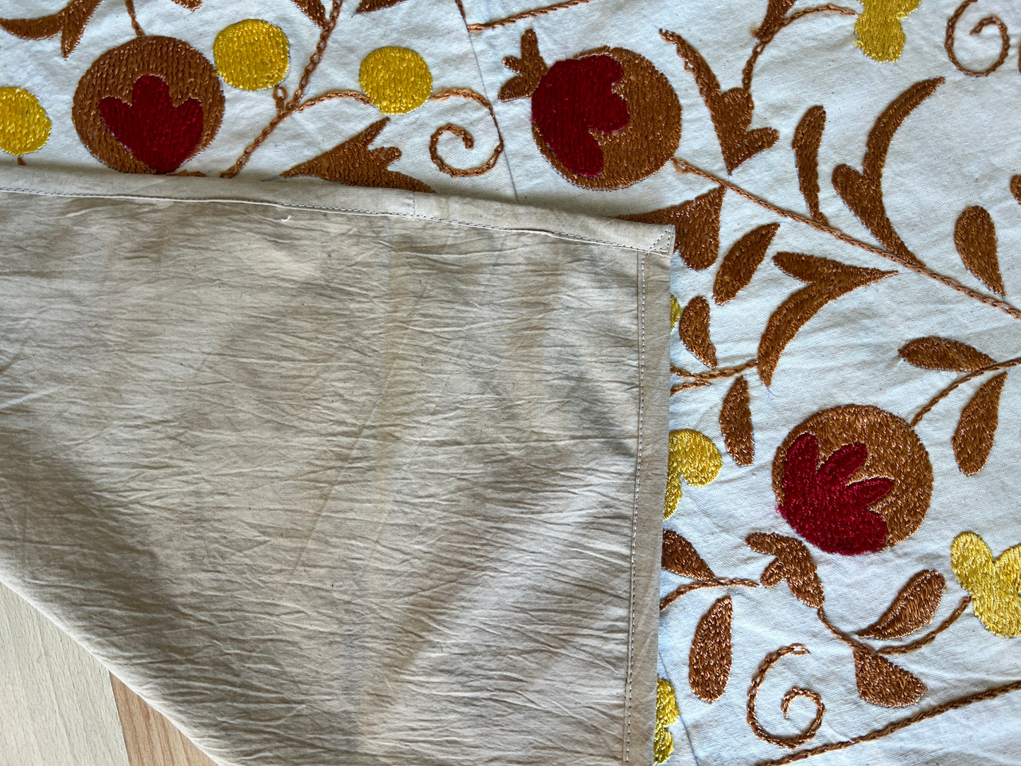 Suzani Hand Embroidered Silk