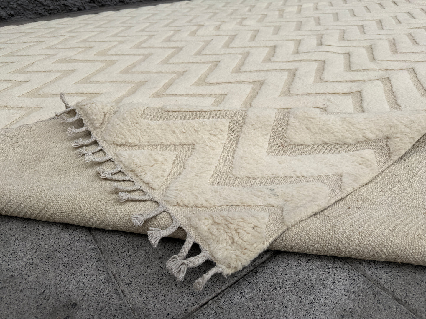 Berber Hand knotted Rug (369x283cm)