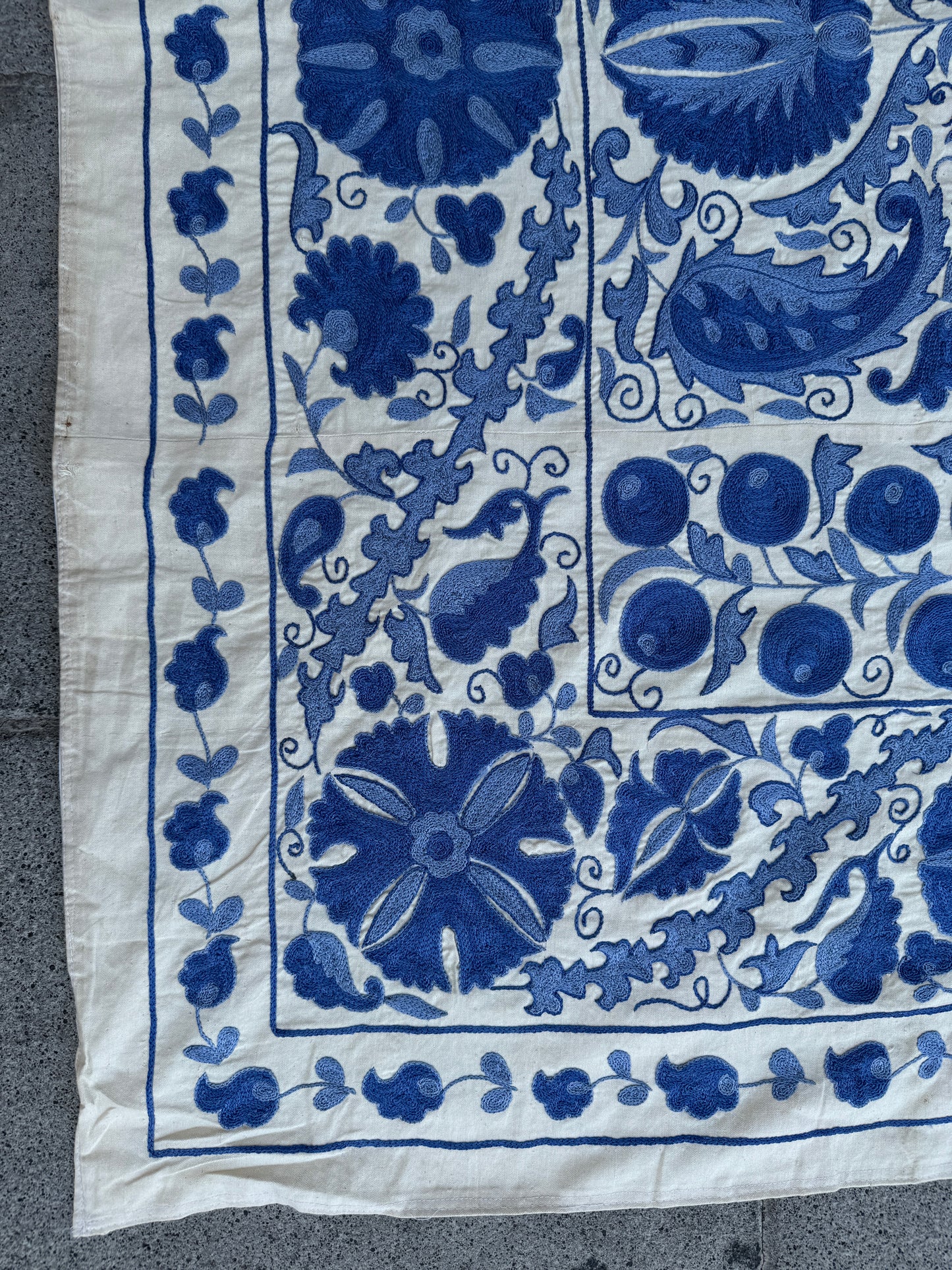 Suzani Hand Embroidered Silk