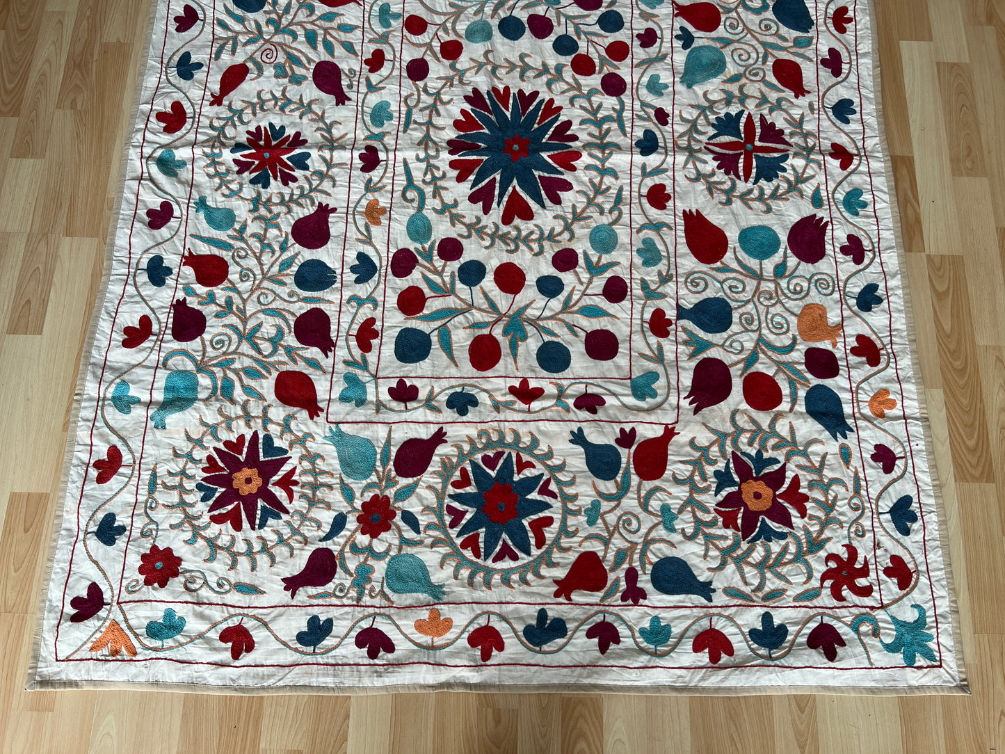 Suzani cotton hand embroidered