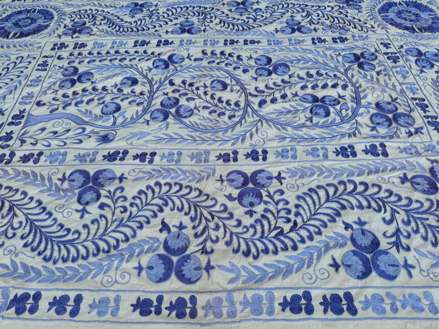 Suzani Hand Embroidered Silk