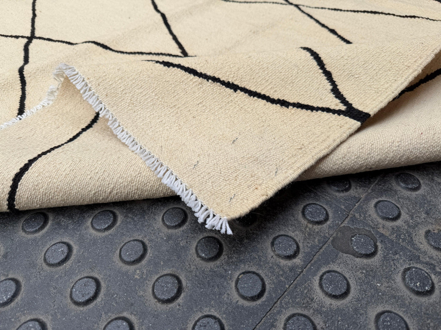 Classic Berber kilim.