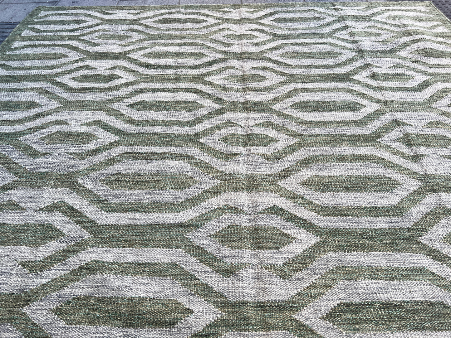 Contemporary design kilim.