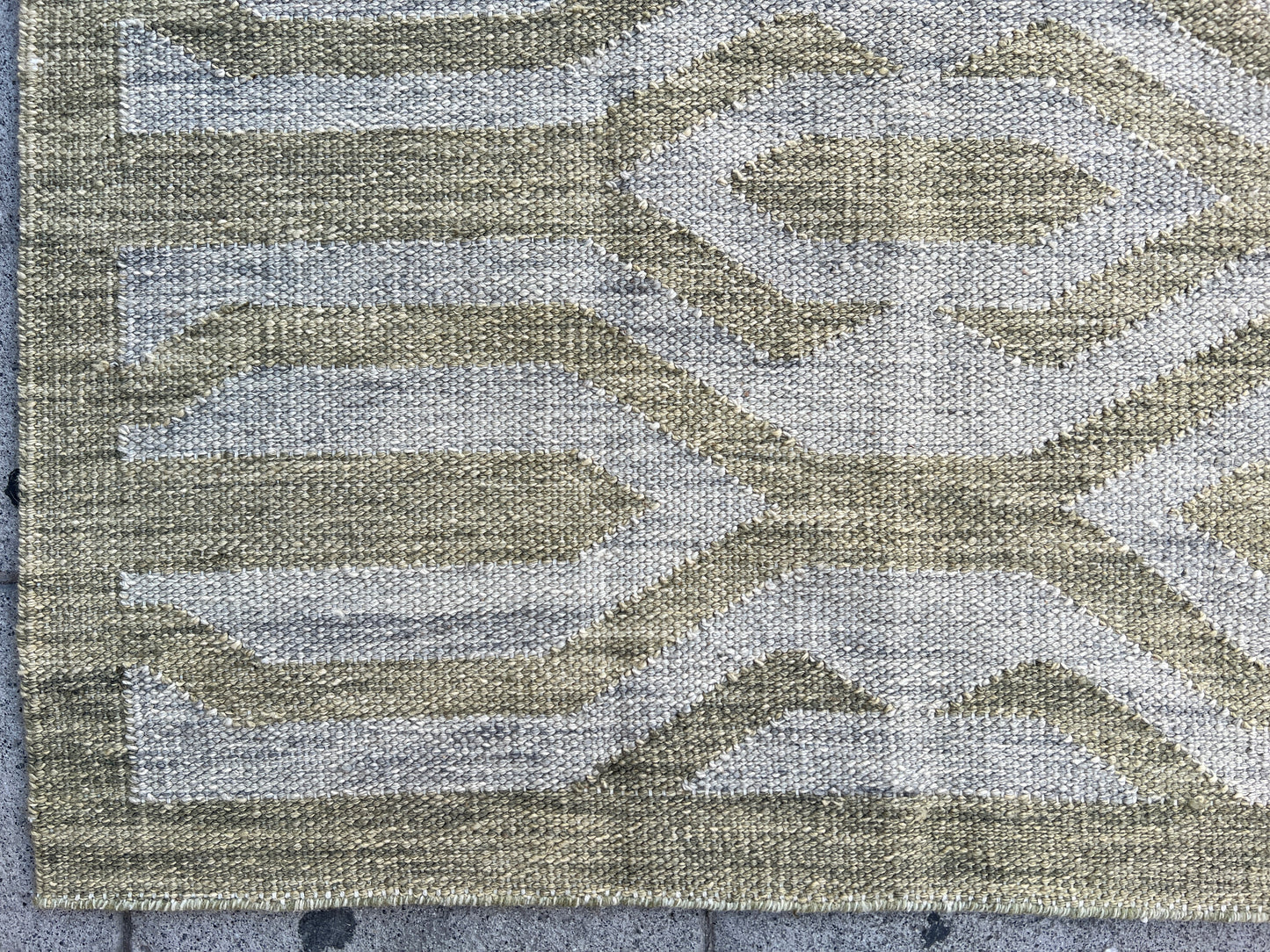 Contemporary design kilim.