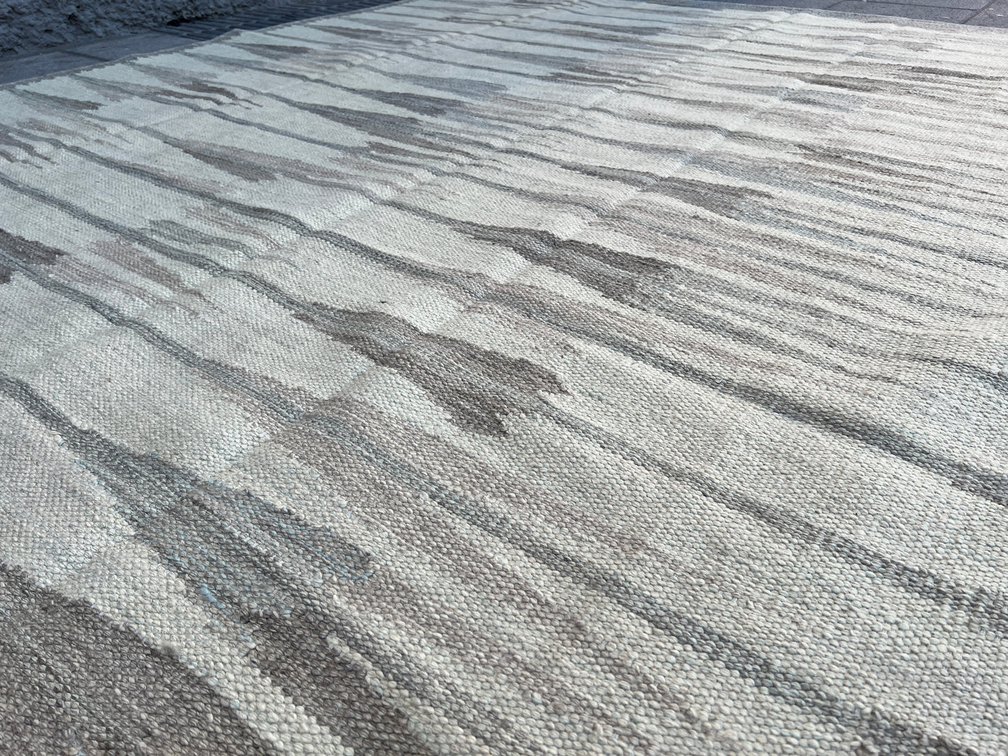 Contemporary design kilim.