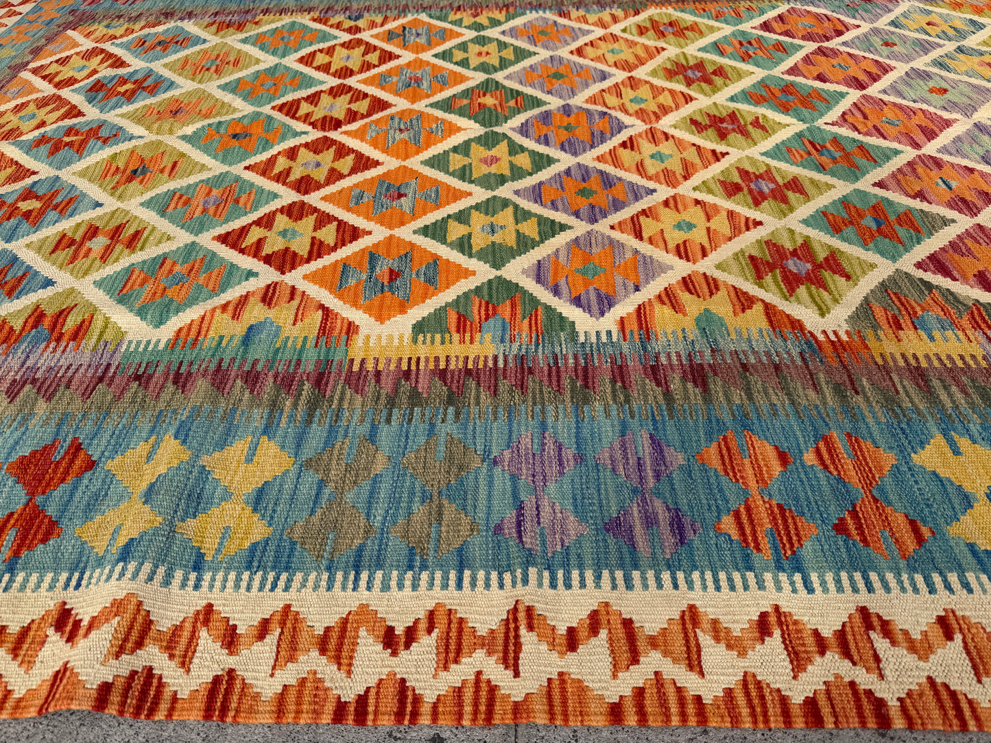 Classic Maimana Kilim 294x204cm