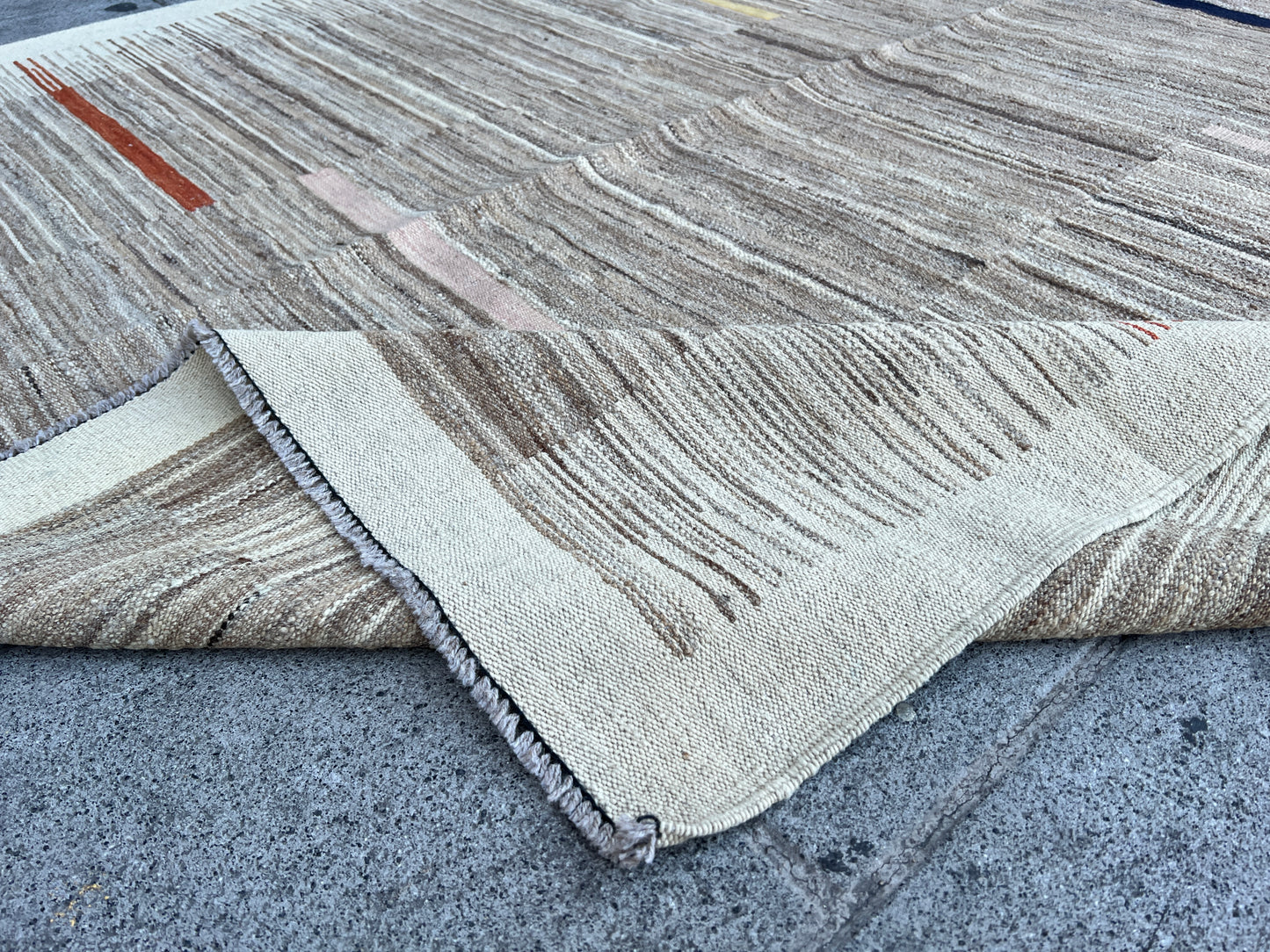 Contemporary design kilim
