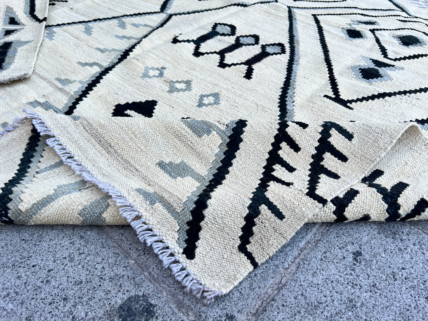 Contemporary design kilim