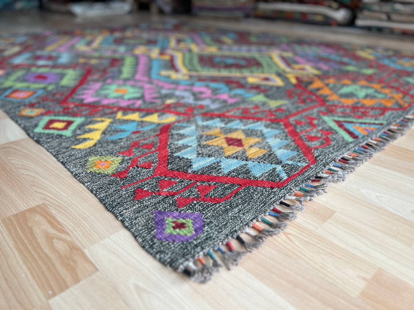 Classic Afghan Maimana Kilim