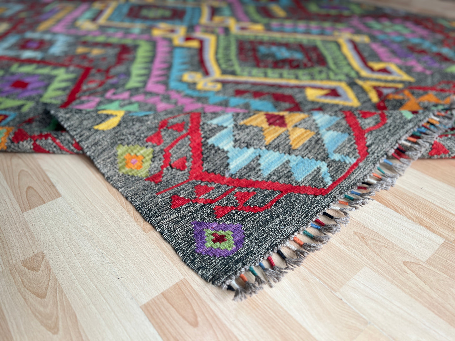 Classic Afghan Maimana Kilim