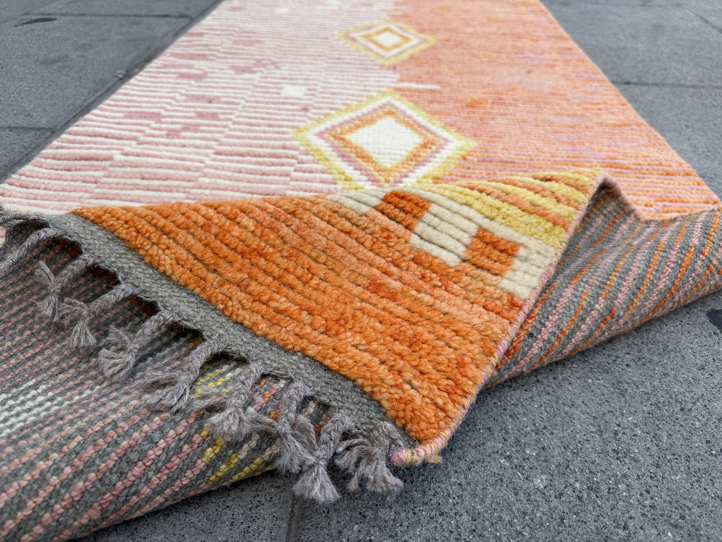 Berber Rug Runner 250x77cm.