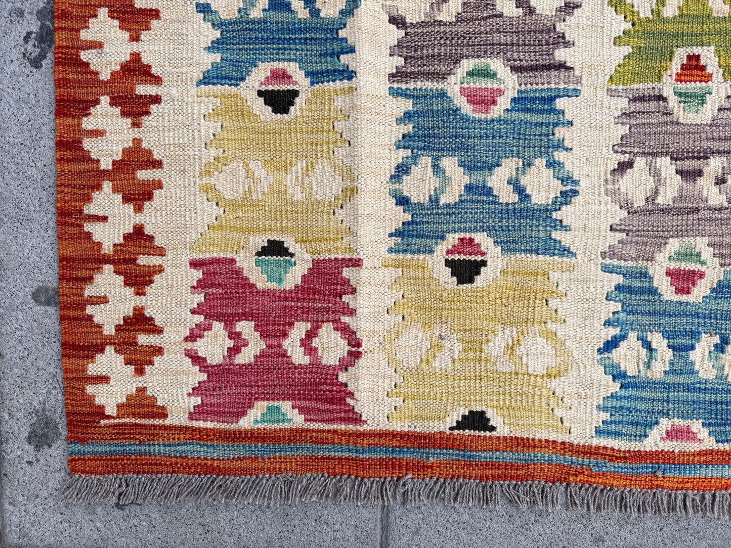 Classic Afghan Maimana Kilim 192 x 150cm