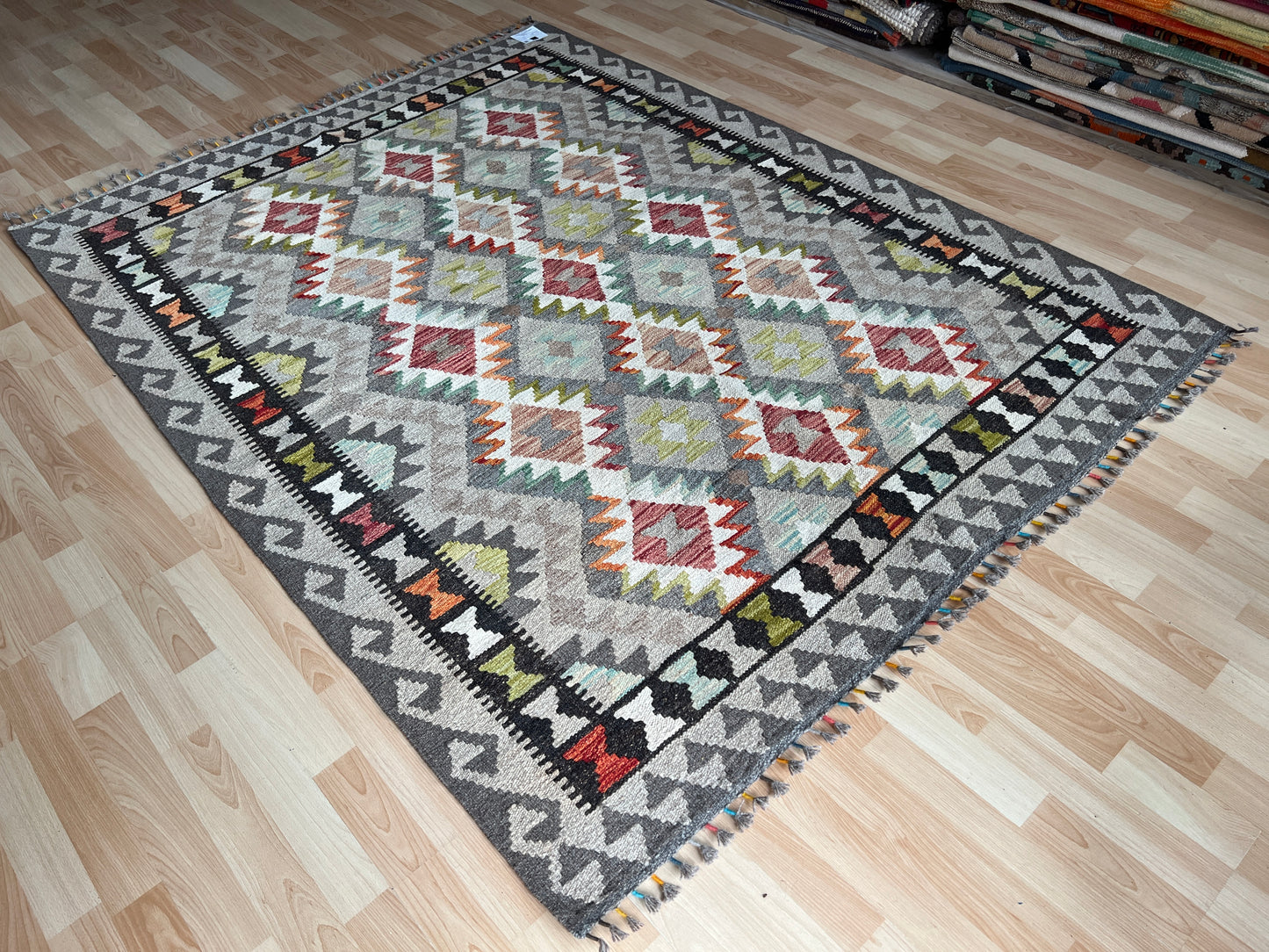 Classic Afghan Maimana Kilim
