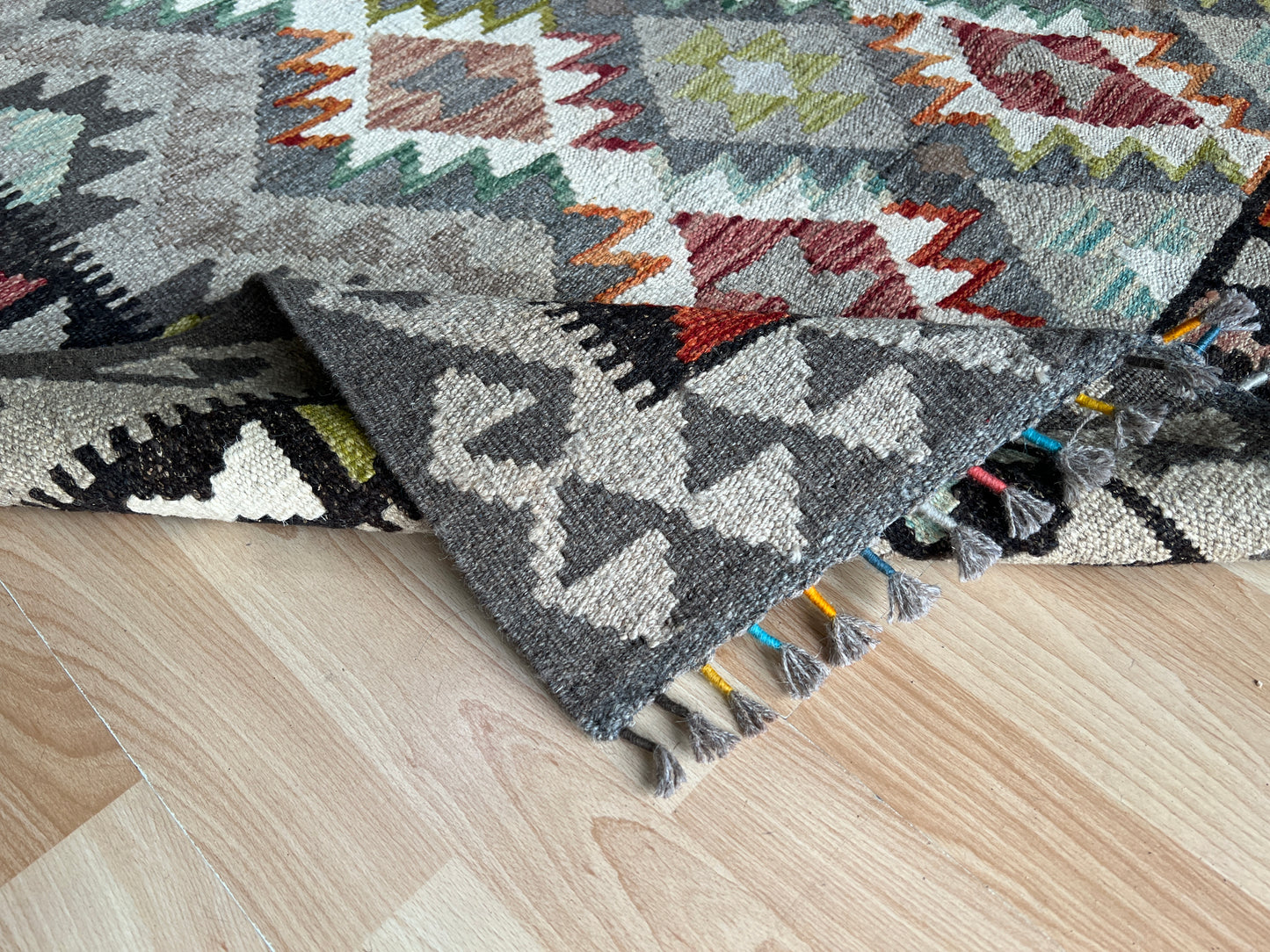 Classic Afghan Maimana Kilim