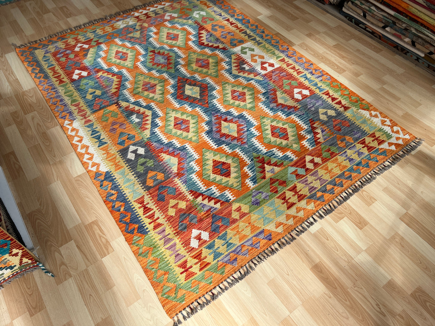 Classic Afghan Maimana Kilim