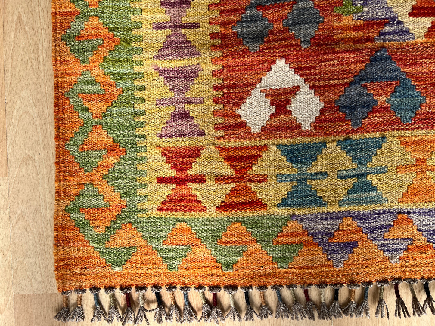 Classic Afghan Maimana Kilim