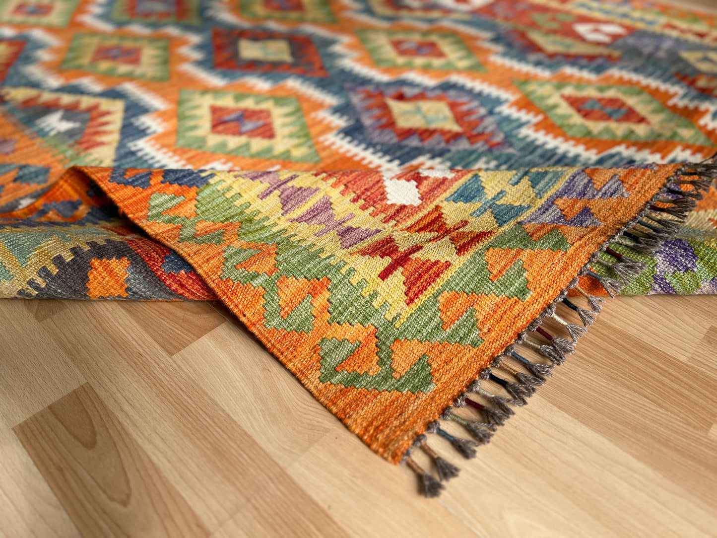 Classic Afghan Maimana Kilim