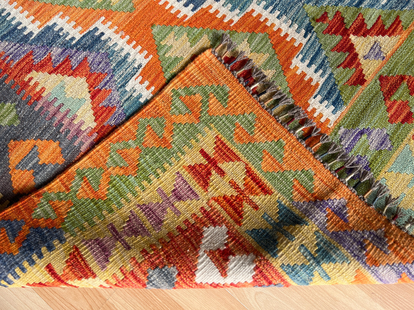 Classic Afghan Maimana Kilim