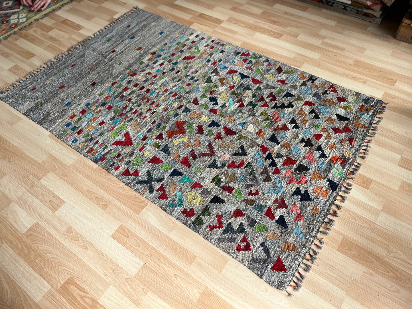 Classic Afghan Maimana Kilim