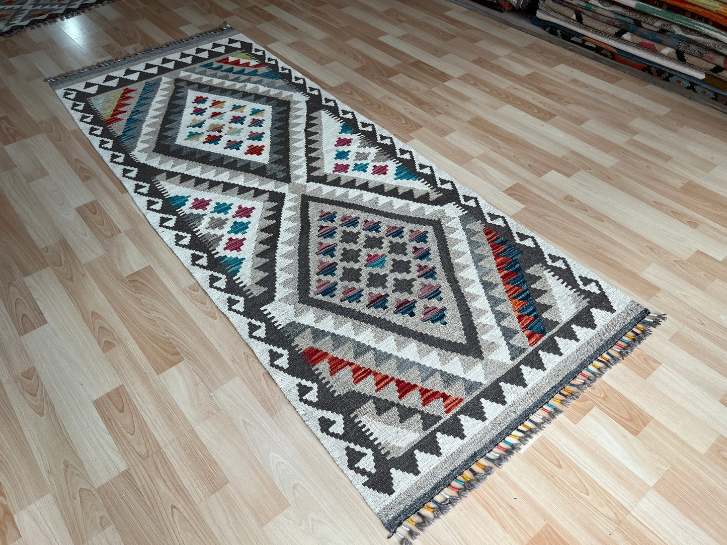 Classic Afghan Maimana Kilim