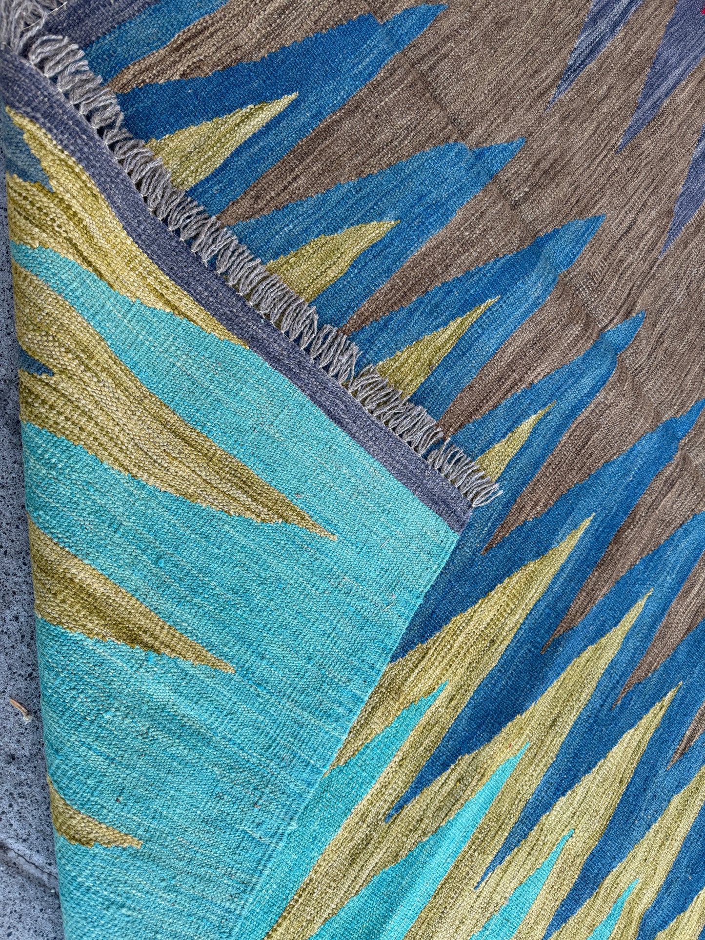 Comtemporary design Kilim 241x176cm