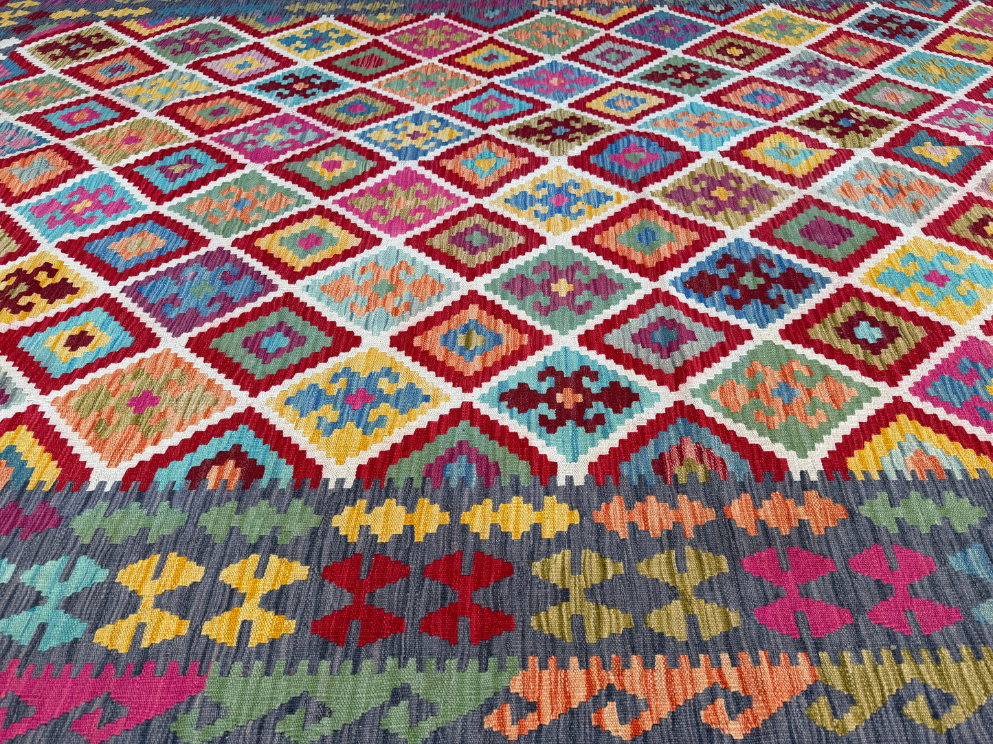 Classic Maimana Kilim 305x210cm