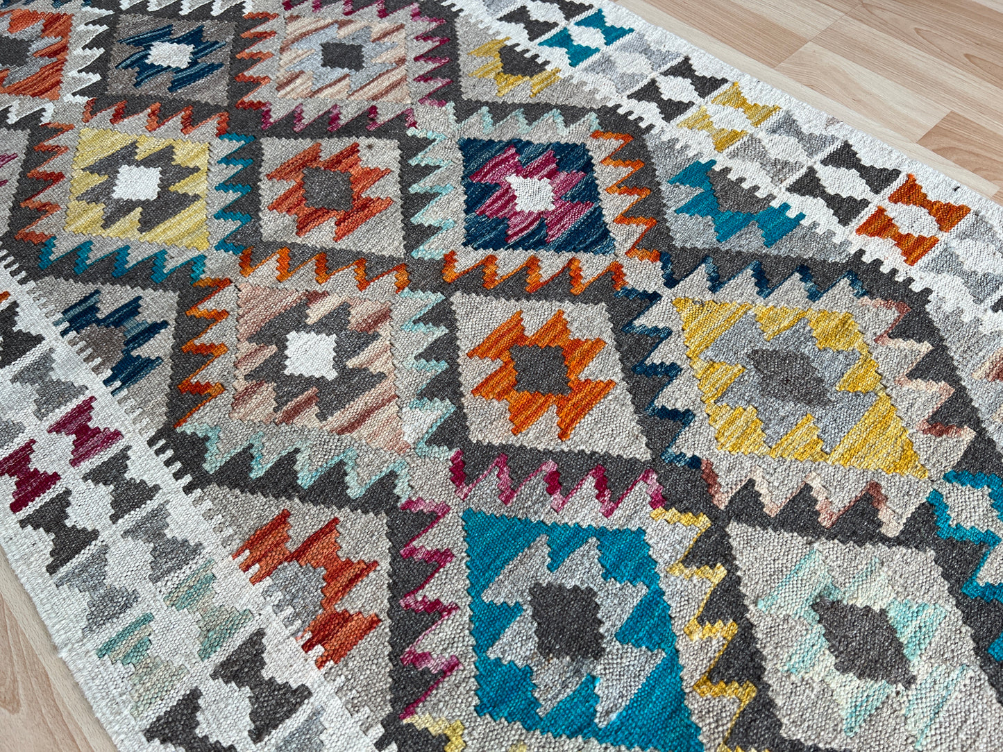 Classic Afghan Maimana Kilim