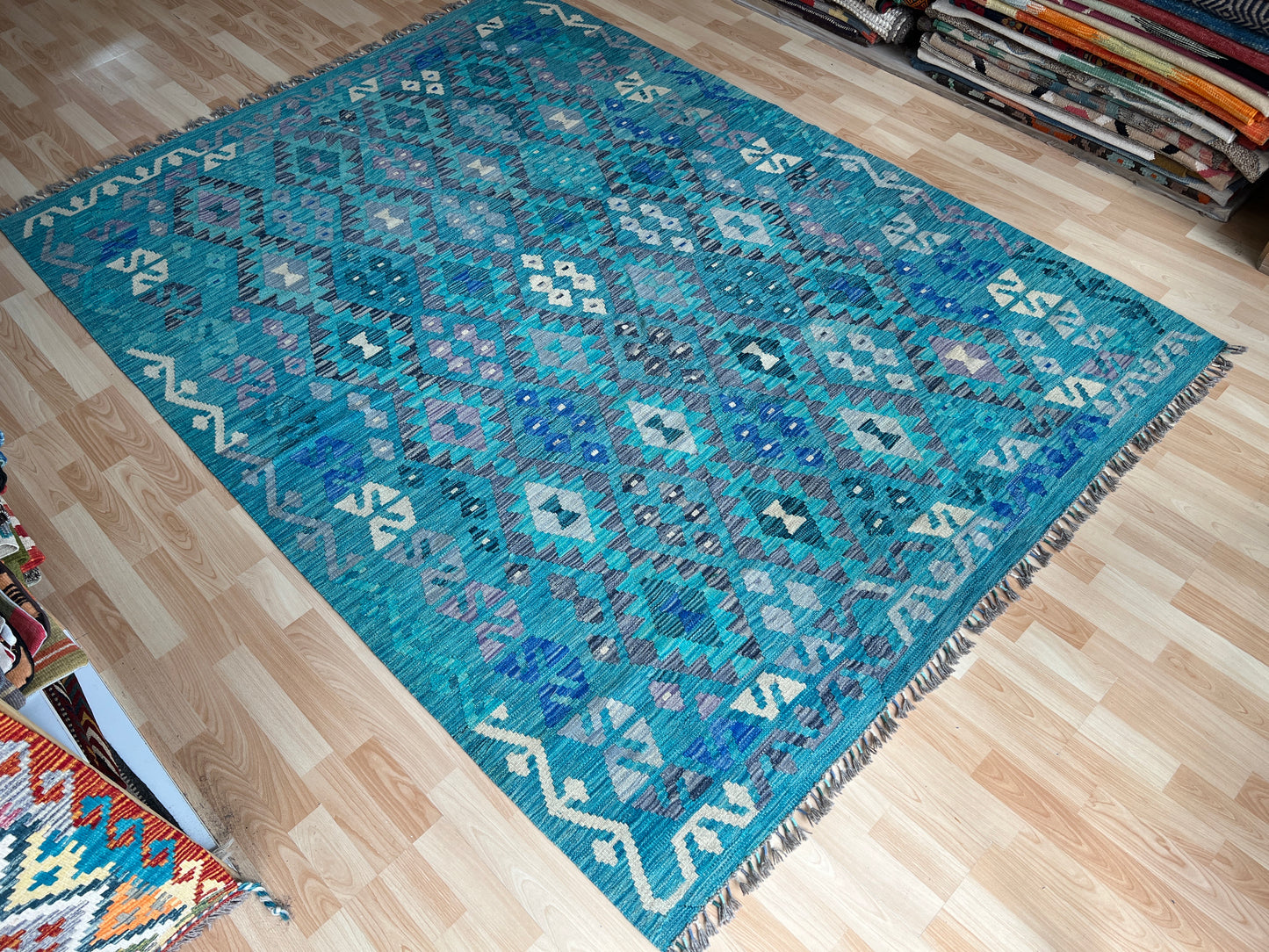Classic Afghan Maimana Kilim