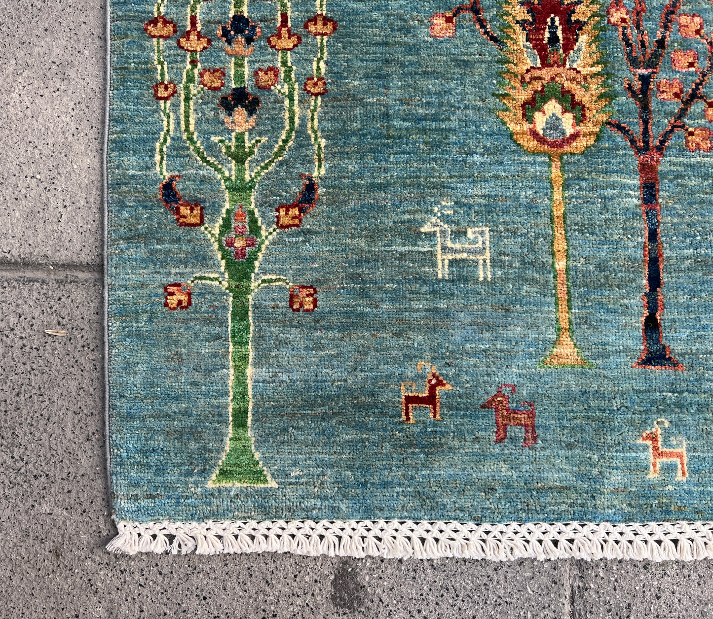 Kazak Oriental Rug.
