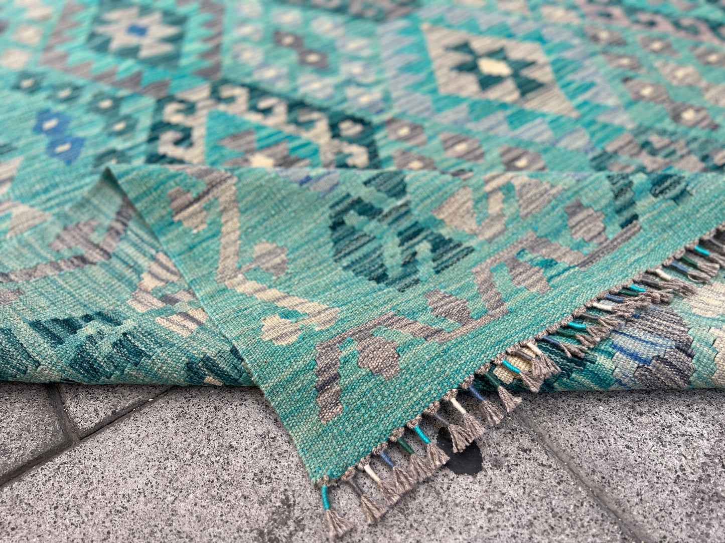Classic Afghan Maimana Kilim
