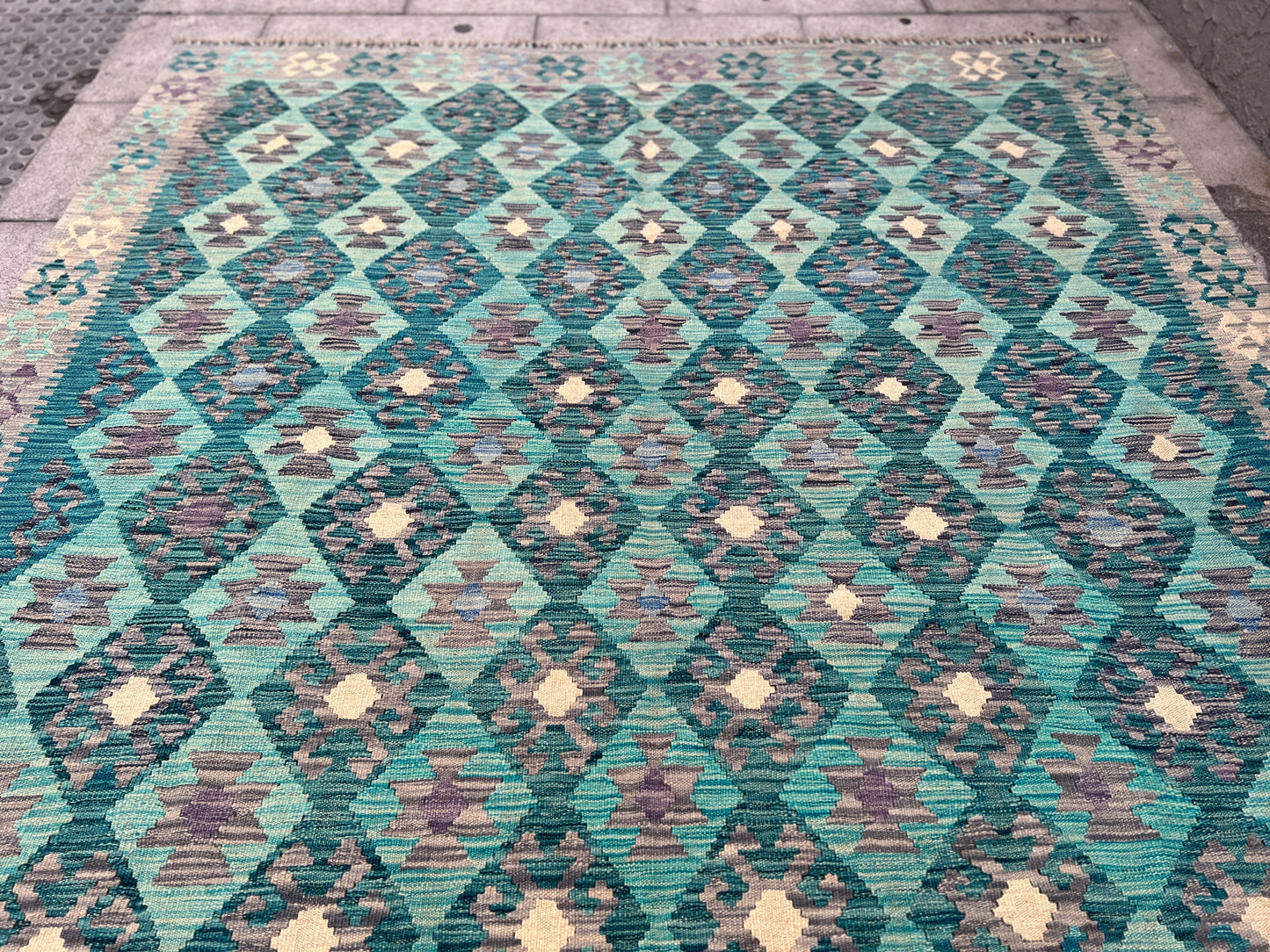 Classic Afghan Maimana Kilim