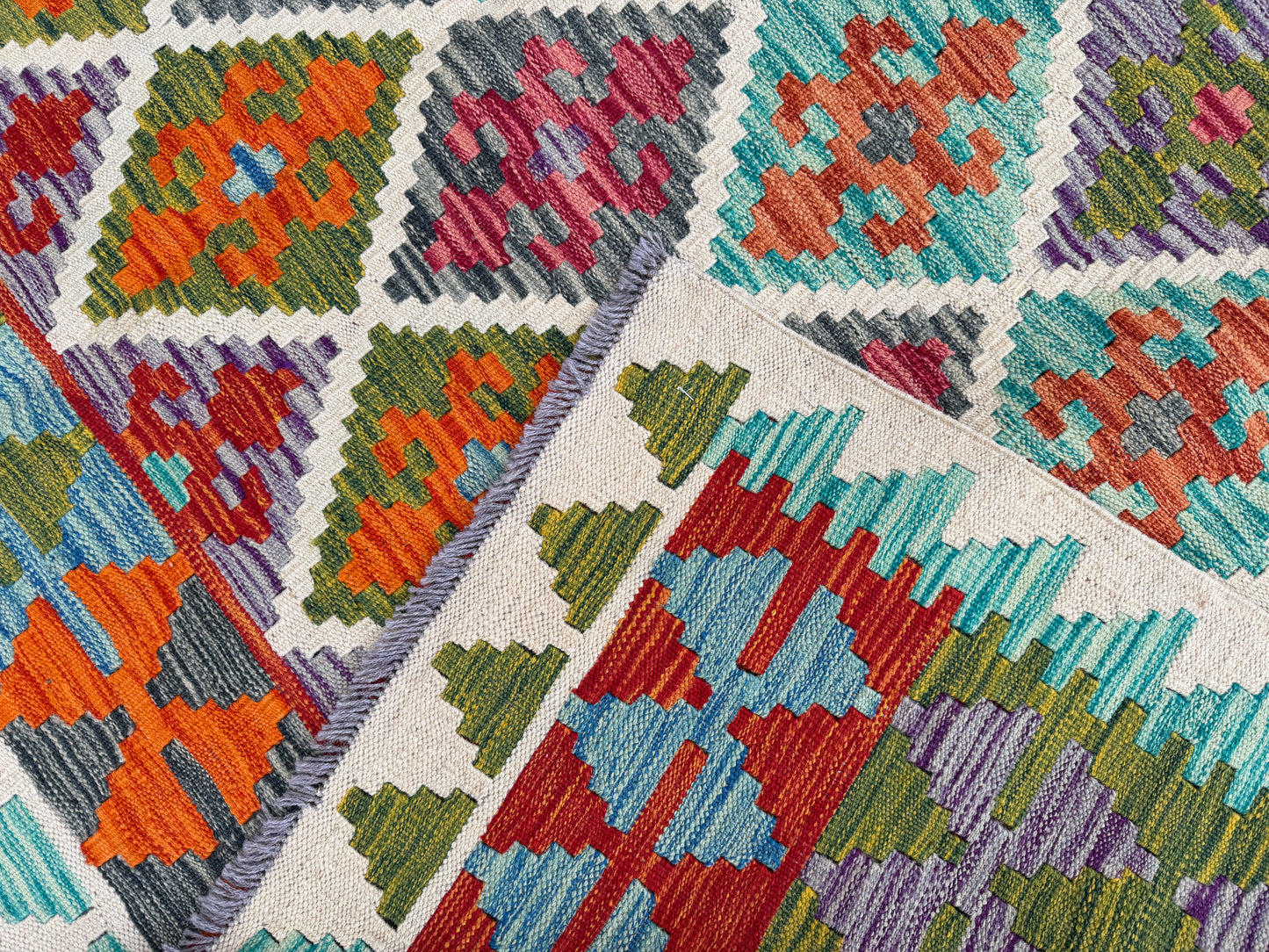 Afghan Maimana Kilim 300x214cm