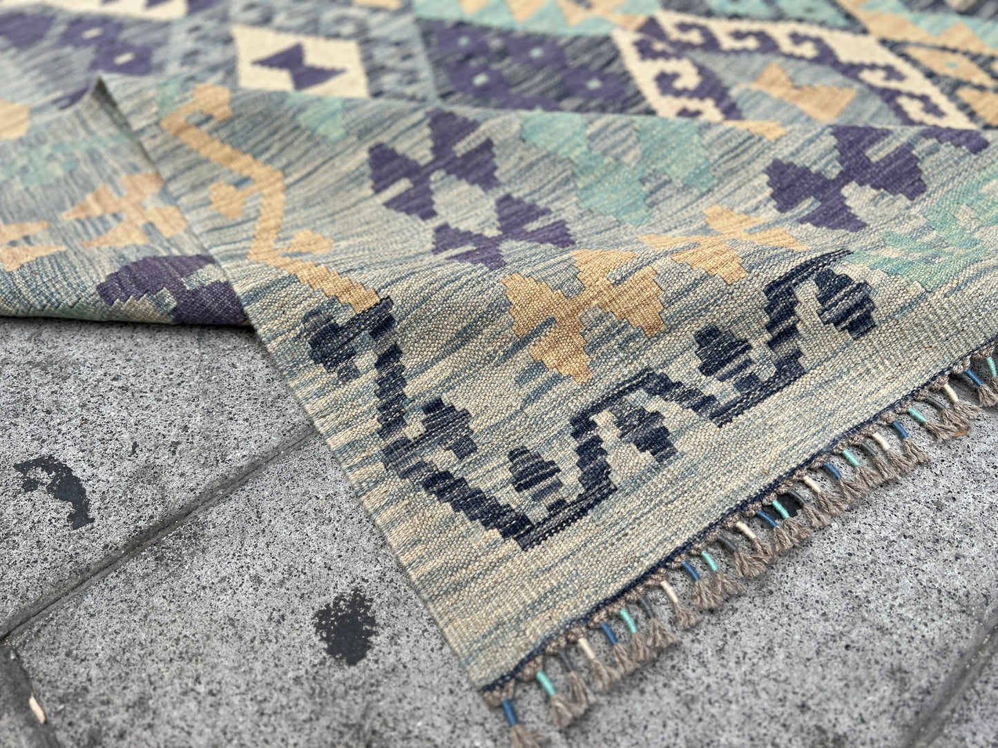 Classic Afghan Maimana Kilim