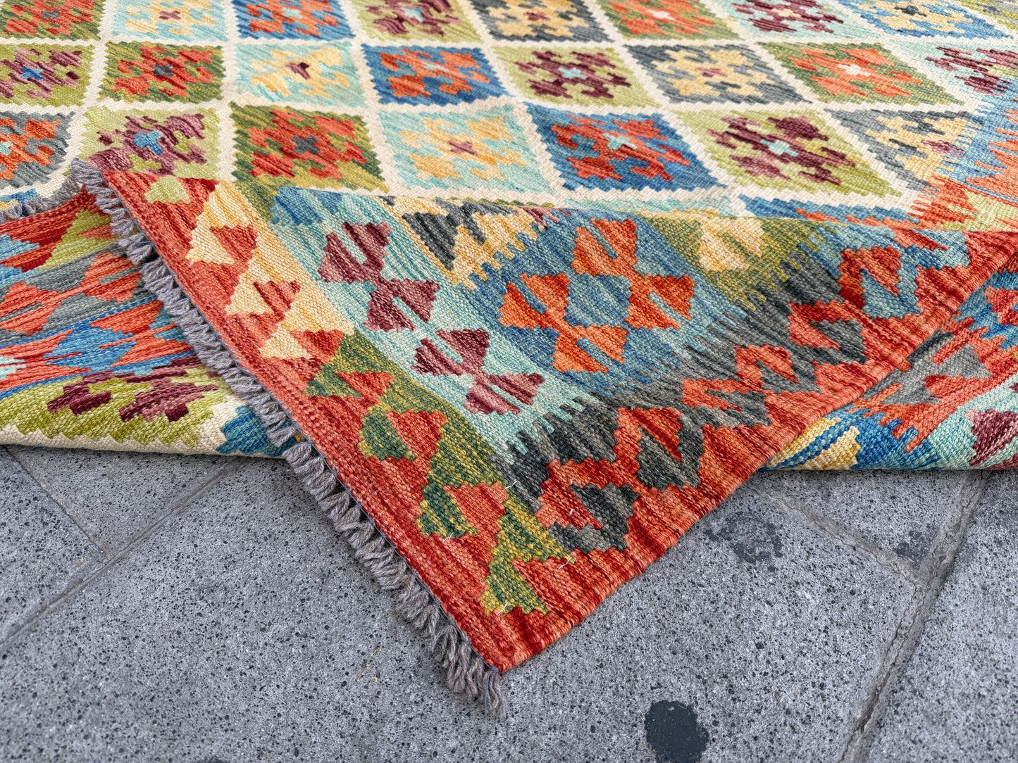 Afghan Maimana Kilim 293x212cm
