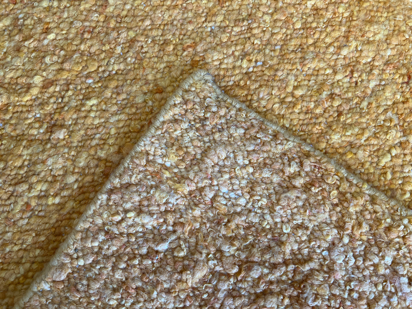 Plain Yellow Kilim.