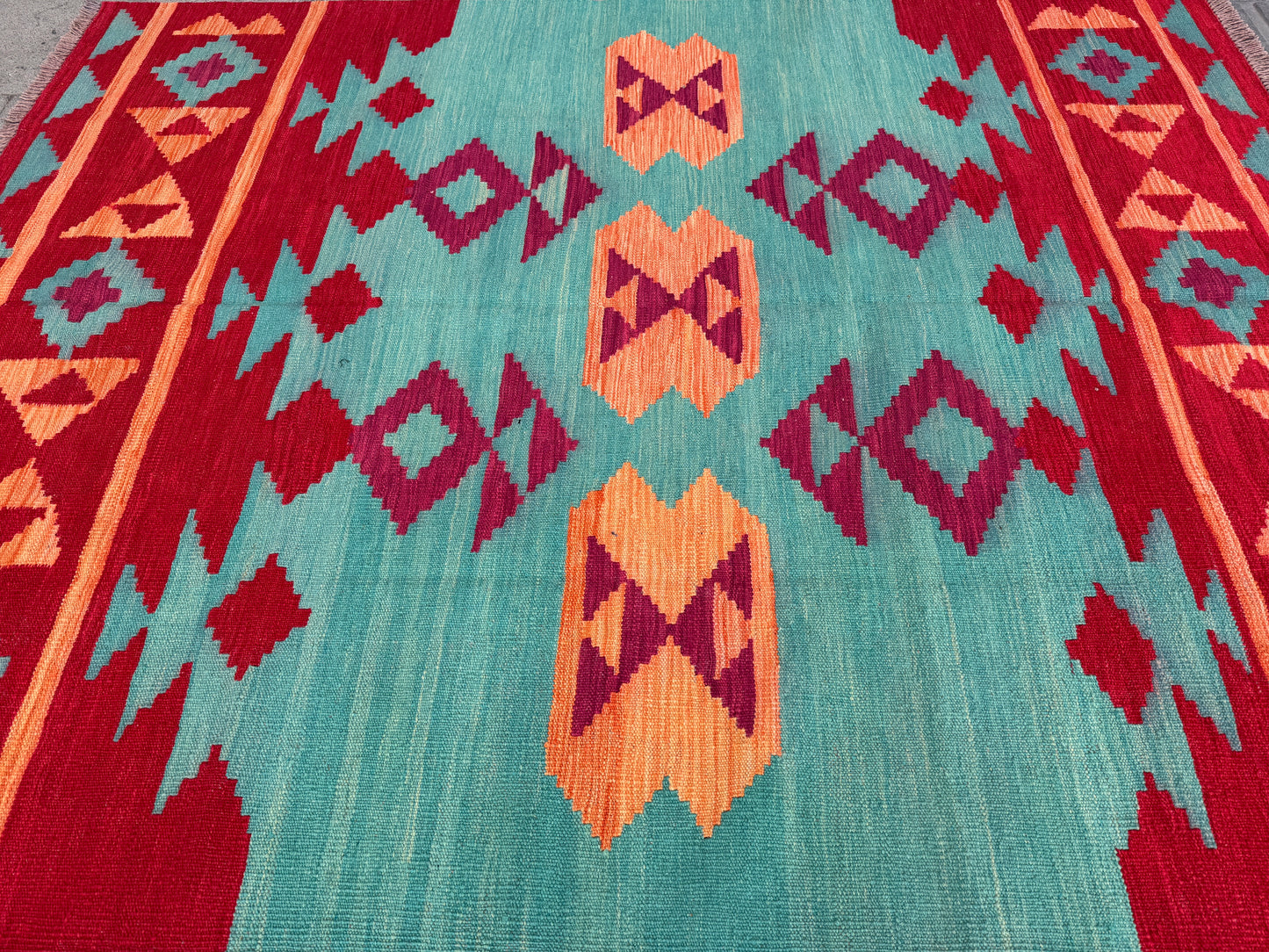 Classic Afghan Maimana Kilim 200 x 157cm