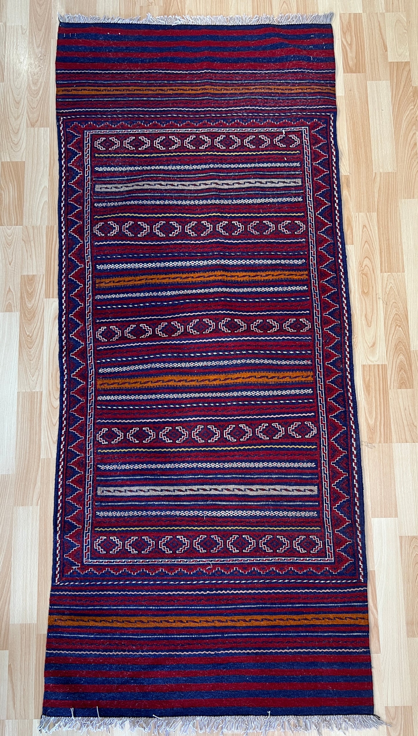 QalayNow Embroidered Kilim