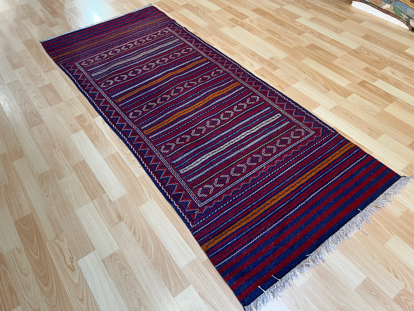 QalayNow Embroidered Kilim
